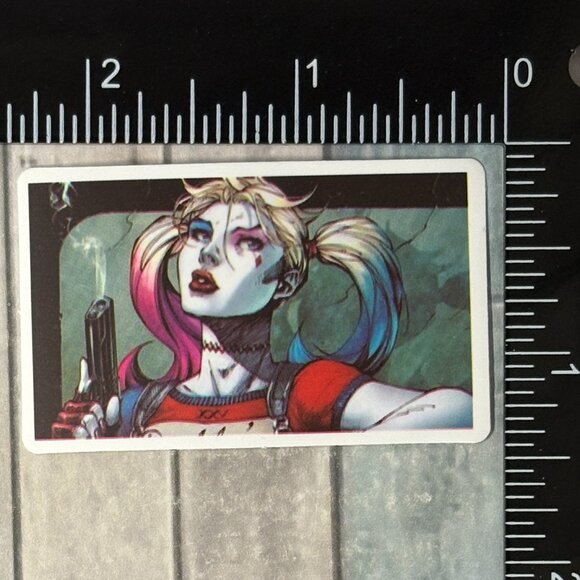🌀10/$10🌀 The Joker Harley Quinn Reusable Waterproof Vinyl Sticker Decal - Picture 1 of 1